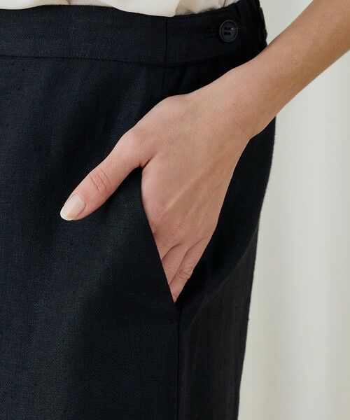 TOMORROWLAND / トゥモローランド その他パンツ | ツイルリネン　セミワイドイージーパンツ | 詳細8