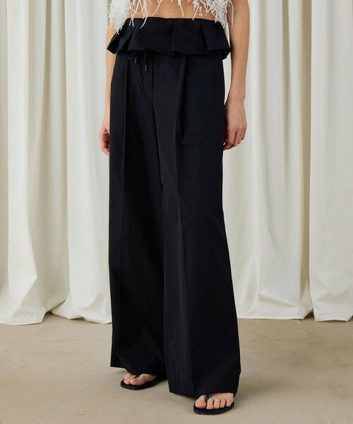 TOMORROWLAND / トゥモローランド その他パンツ | コットンタイプライターフレアパンツ | 詳細10