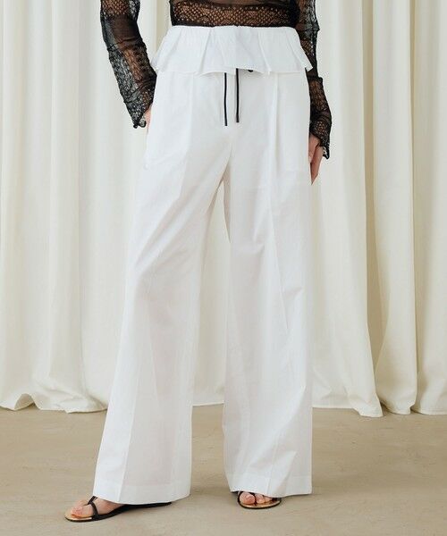 TOMORROWLAND / トゥモローランド その他パンツ | コットンタイプライターフレアパンツ | 詳細2