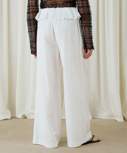 TOMORROWLAND / トゥモローランド その他パンツ | コットンタイプライターフレアパンツ | 詳細3