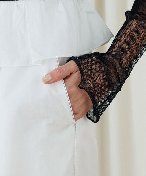 TOMORROWLAND / トゥモローランド その他パンツ | コットンタイプライターフレアパンツ | 詳細7