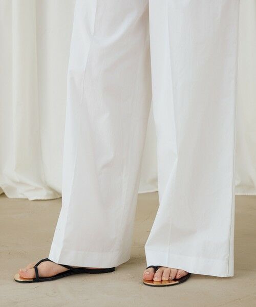 TOMORROWLAND / トゥモローランド その他パンツ | コットンタイプライターフレアパンツ | 詳細8