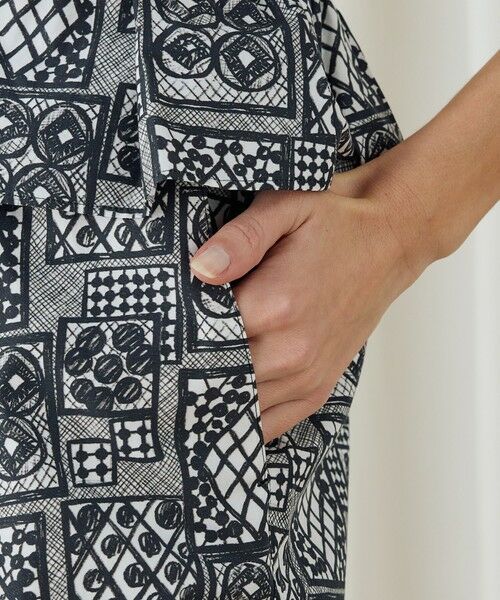 TOMORROWLAND / トゥモローランド その他パンツ | パッチワークレースプリント フリルストレートパンツ | 詳細7