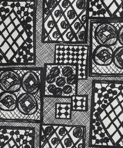 TOMORROWLAND / トゥモローランド その他パンツ | パッチワークレースプリント フリルストレートパンツ | 詳細9