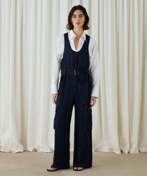 TOMORROWLAND / トゥモローランド サロペット・オールインワン | オーナメントジャカード サロペット | 詳細1