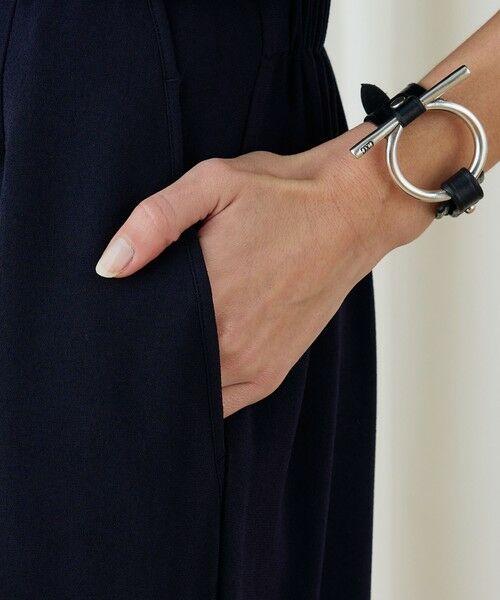 TOMORROWLAND / トゥモローランド サロペット・オールインワン | ジャージーライクジョーゼット オールインワン | 詳細8