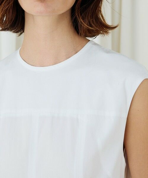 TOMORROWLAND / トゥモローランド ロング・マキシ丈ワンピース | コットンタイプライター フレアマキシワンピース | 詳細4