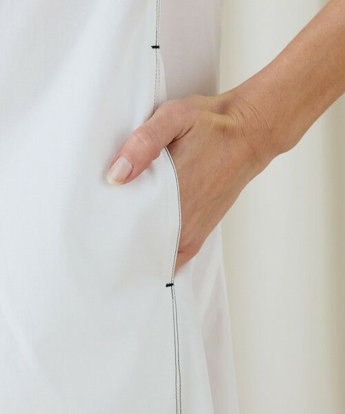 TOMORROWLAND / トゥモローランド ロング・マキシ丈ワンピース | コットンタイプライター フレアマキシワンピース | 詳細6