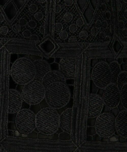 TOMORROWLAND / トゥモローランド テーラードジャケット | パッチワークレース ノーカラーブルゾン | 詳細11