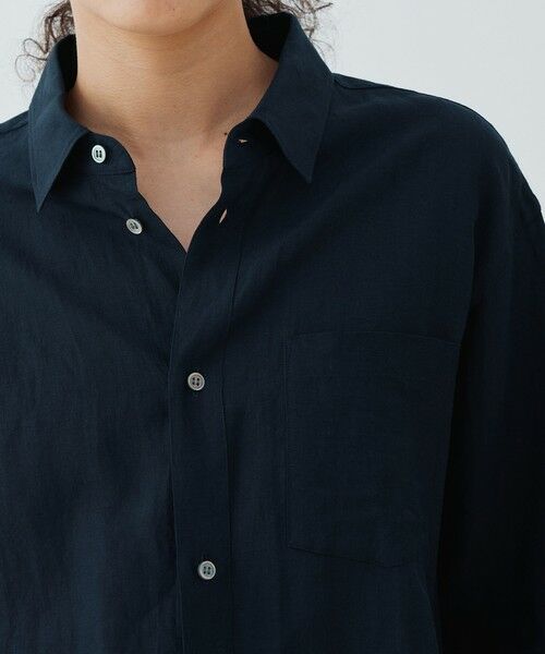 TOMORROWLAND / トゥモローランド シャツ・ブラウス（半袖以外） | リネン レギュラーカラーシャツ | 詳細5