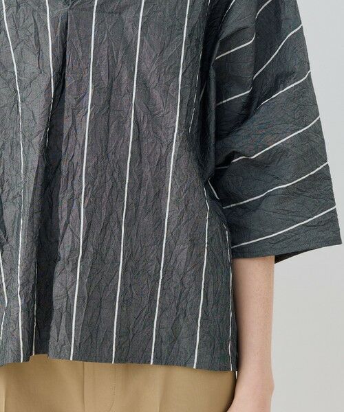 TOMORROWLAND / トゥモローランド シャツ・ブラウス | ワッシャーブロード ワイドシャツ | 詳細7