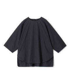 TOMORROWLAND / トゥモローランド シャツ・ブラウス | コットンツイル クルーネックドルマン プルオーバーシャツ