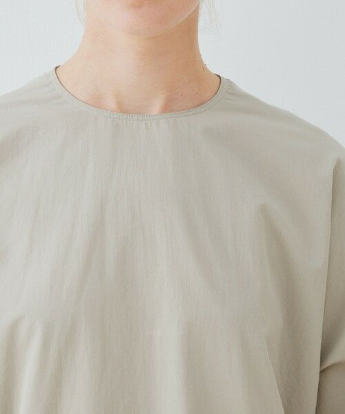 TOMORROWLAND / トゥモローランド シャツ・ブラウス | コットンツイル クルーネックドルマン プルオーバーシャツ | 詳細5