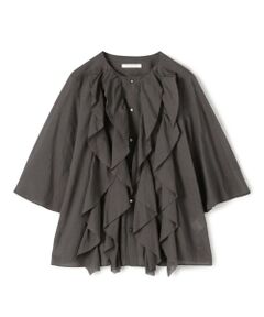 TOMORROWLAND / トゥモローランド シャツ・ブラウス | インドコットン フリルシャツ