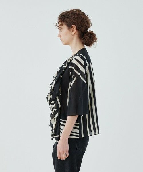 TOMORROWLAND / トゥモローランド シャツ・ブラウス | ランドレイヤープリント フリルシャツ | 詳細3