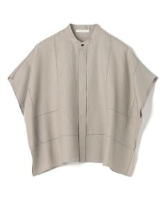 TOMORROWLAND / トゥモローランド シャツ・ブラウス | フレンチリネン スタンドカラーシャツ