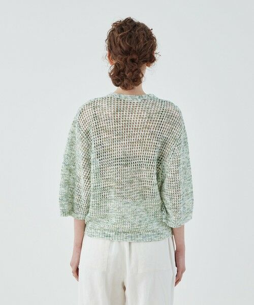 TOMORROWLAND / トゥモローランド カーディガン・ボレロ | カスリリネン Vネックカーディガン | 詳細4