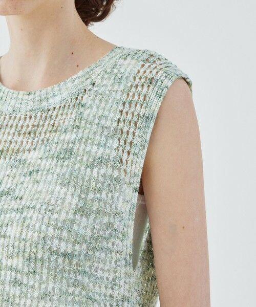 TOMORROWLAND / トゥモローランド ニット・セーター | カスリリネン ノースリーブプルオーバー | 詳細6