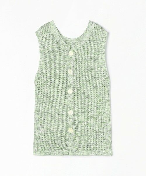 TOMORROWLAND / トゥモローランド ニット・セーター | カスリリネン ノースリーブプルオーバー | 詳細8