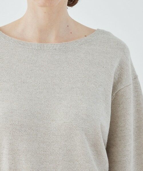 TOMORROWLAND / トゥモローランド ニット・セーター | ドライカノコ  ハーフスリーブ クルーネック プルオーバー | 詳細5