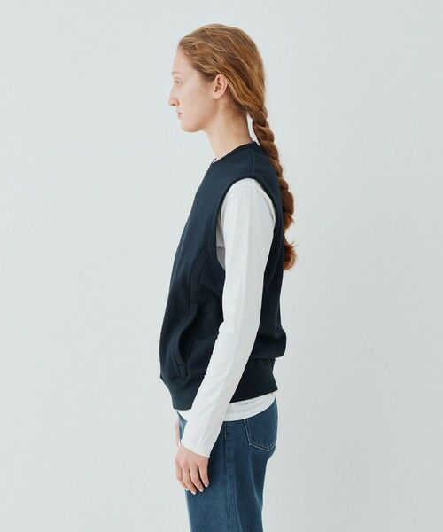 TOMORROWLAND / トゥモローランド スウェット | スビンウラケ クルーネックベスト | 詳細3