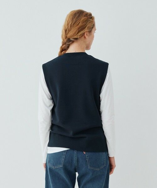 TOMORROWLAND / トゥモローランド スウェット | スビンウラケ クルーネックベスト | 詳細4