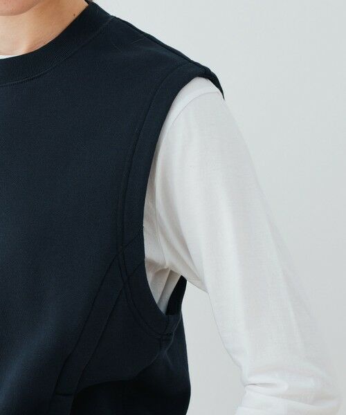 TOMORROWLAND / トゥモローランド スウェット | スビンウラケ クルーネックベスト | 詳細6