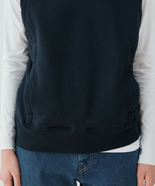 TOMORROWLAND / トゥモローランド スウェット | スビンウラケ クルーネックベスト | 詳細8