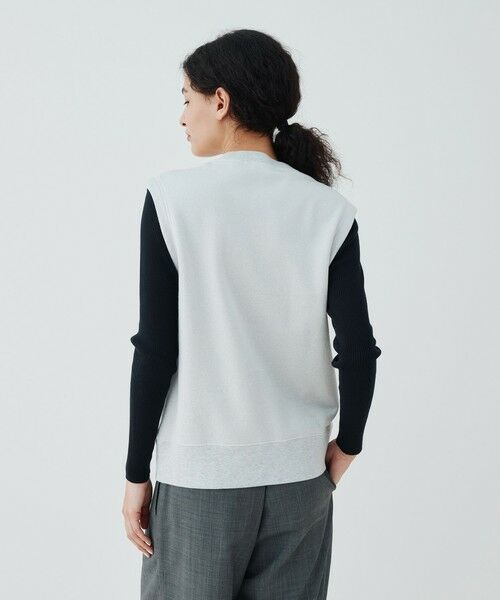 TOMORROWLAND / トゥモローランド スウェット | ラメウラケ クルーネックベスト | 詳細4