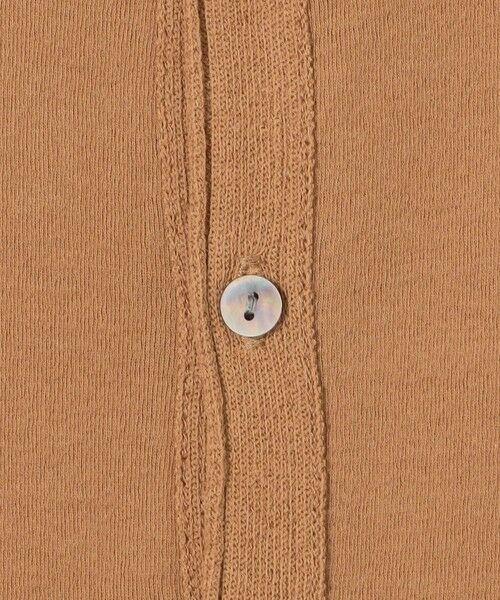 TOMORROWLAND / トゥモローランド Tシャツ | ガーゼフライス クルーネックカーディガン | 詳細10