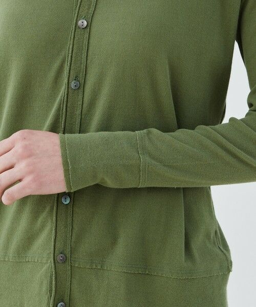 TOMORROWLAND / トゥモローランド Tシャツ | ガーゼフライス クルーネックカーディガン | 詳細16