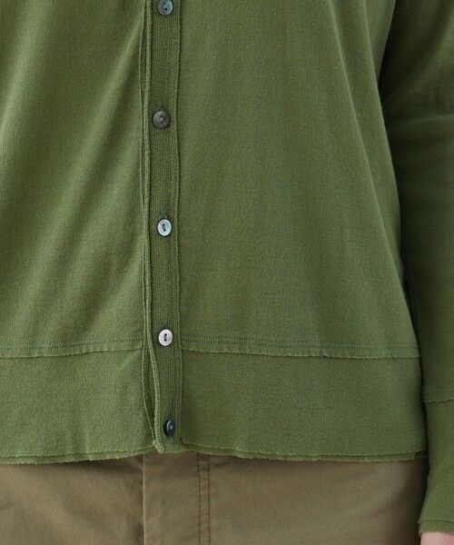 TOMORROWLAND / トゥモローランド Tシャツ | ガーゼフライス クルーネックカーディガン | 詳細17