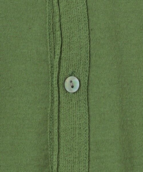 TOMORROWLAND / トゥモローランド Tシャツ | ガーゼフライス クルーネックカーディガン | 詳細18