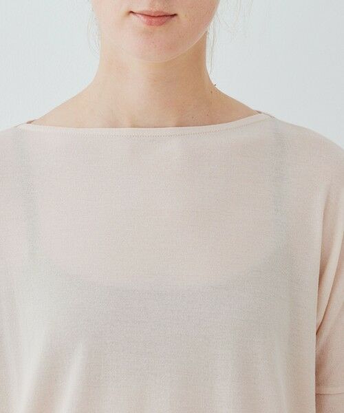 TOMORROWLAND / トゥモローランド Tシャツ | ガーゼフライス ボートネックプルオーバー | 詳細5