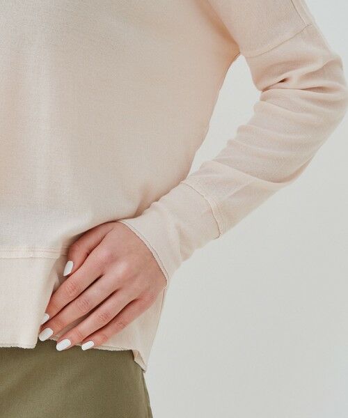 TOMORROWLAND / トゥモローランド Tシャツ | ガーゼフライス ボートネックプルオーバー | 詳細6