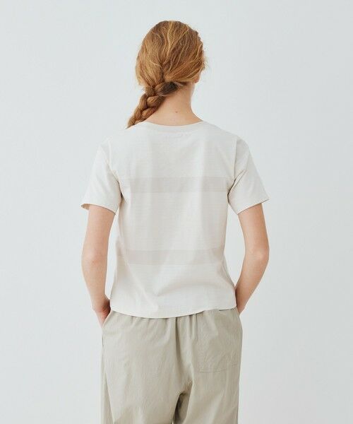 TOMORROWLAND / トゥモローランド Tシャツ | ファインコットン クルーネックTシャツ | 詳細5