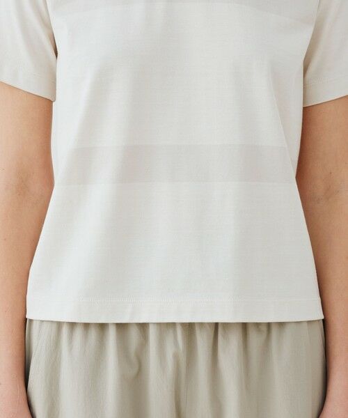 TOMORROWLAND / トゥモローランド Tシャツ | ファインコットン クルーネックTシャツ | 詳細8