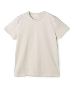 TOMORROWLAND / トゥモローランド Tシャツ | ファインコットン クルーネックTシャツ