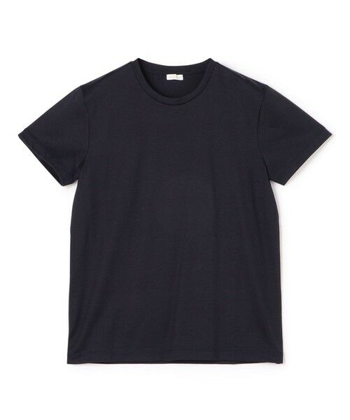 Tom Ford リヨセルコットンクルーネックTシャツ TOM FORD: ブラック リヨセル コットン クルーネックTシャツ
