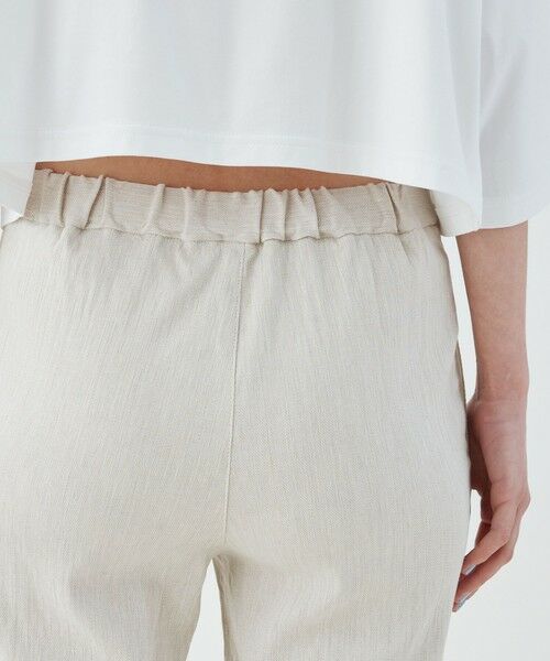 TOMORROWLAND / トゥモローランド その他パンツ | コットンリネンビスコース ストレッチ イージースリムパンツ | 詳細6