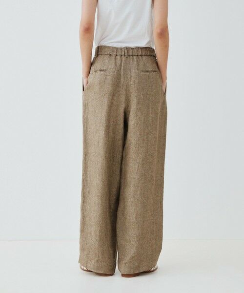 TOMORROWLAND / トゥモローランド その他パンツ | グリッターリネン ツータックパンツ | 詳細4