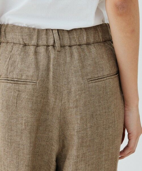 TOMORROWLAND / トゥモローランド その他パンツ | グリッターリネン ツータックパンツ | 詳細6