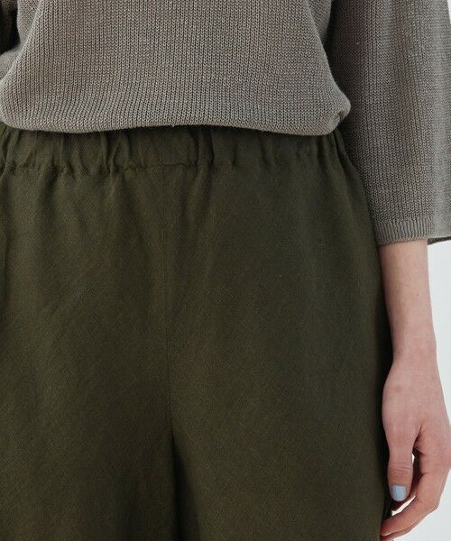 TOMORROWLAND / トゥモローランド その他パンツ | リネンポプリン イージーワイドパンツ | 詳細5