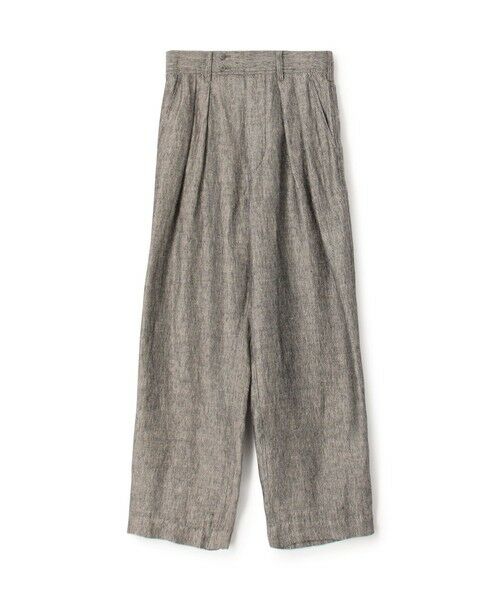 TOMORROWLAND / トゥモローランド その他パンツ | ヘリテージリネン アーミースラックスパンツ(17 チャコールグレー)