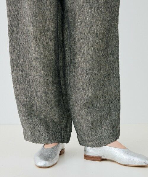 TOMORROWLAND / トゥモローランド その他パンツ | ヘリテージリネン アーミースラックスパンツ | 詳細8