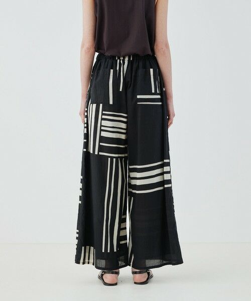 TOMORROWLAND / トゥモローランド その他パンツ | ランドレイヤープリント イージーワイドパンツ | 詳細4