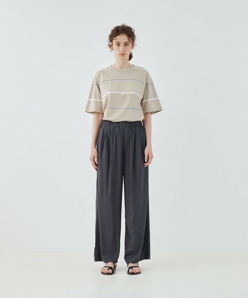 TOMORROWLAND / トゥモローランド その他パンツ | ウォッシャブルレーヨン イージーパンツ | 詳細1