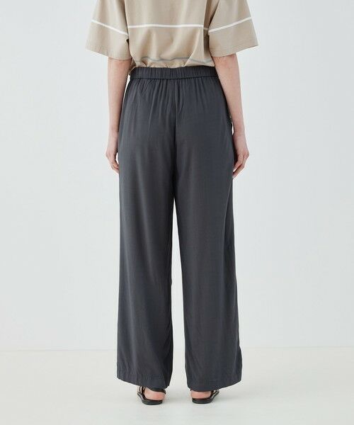 TOMORROWLAND / トゥモローランド その他パンツ | ウォッシャブルレーヨン イージーパンツ | 詳細4