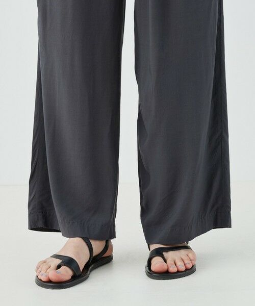TOMORROWLAND / トゥモローランド その他パンツ | ウォッシャブルレーヨン イージーパンツ | 詳細8
