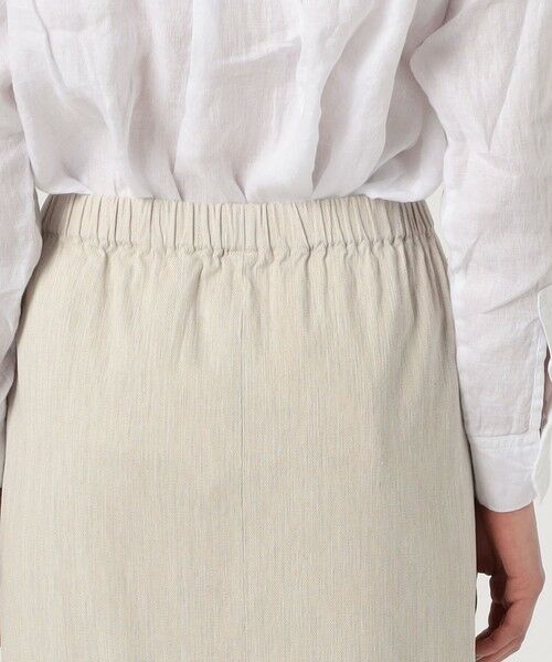 TOMORROWLAND / トゥモローランド ロング・マキシ丈スカート | コットンリネンビスストレッチ イージーIラインスカート | 詳細6